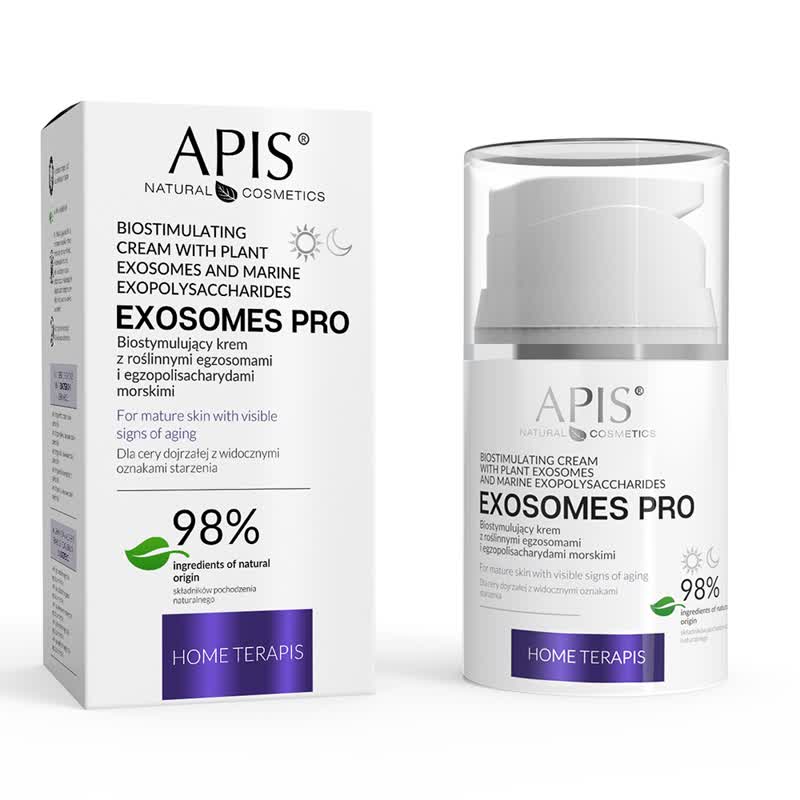 Apis EXOSOMES PRO HOME THERAPIS Biostimulating cream with plant-derived exosomes | 50 ml Apis Natural Cosmetics UK