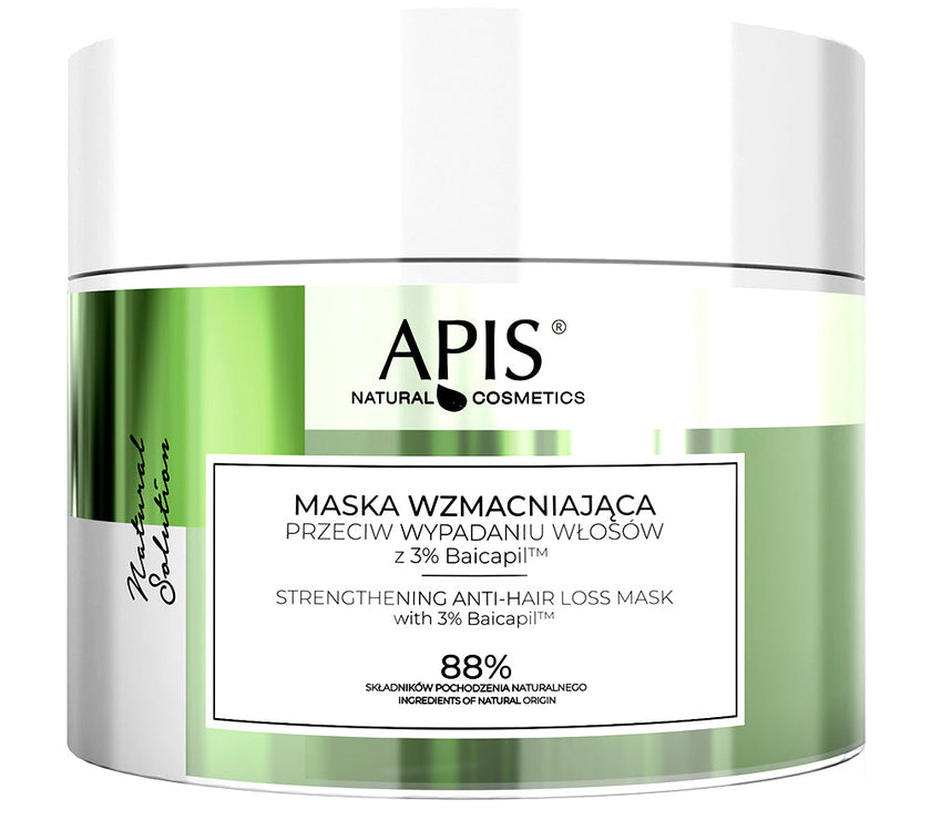 Apis Natural Solution Anti‑Hair Loss Strengthening Mask | 200 ml