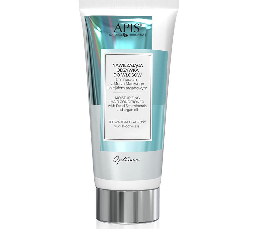 Apis OPTIMA Moisturising Hair Conditioner with Dead Sea Minerals & Argan Oil | 200 ml