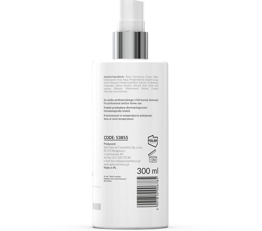 Apis Rosacea-Stop Soothing Damascus Rose Hydrolate | 300ml Apis Natural Cosmetics UK