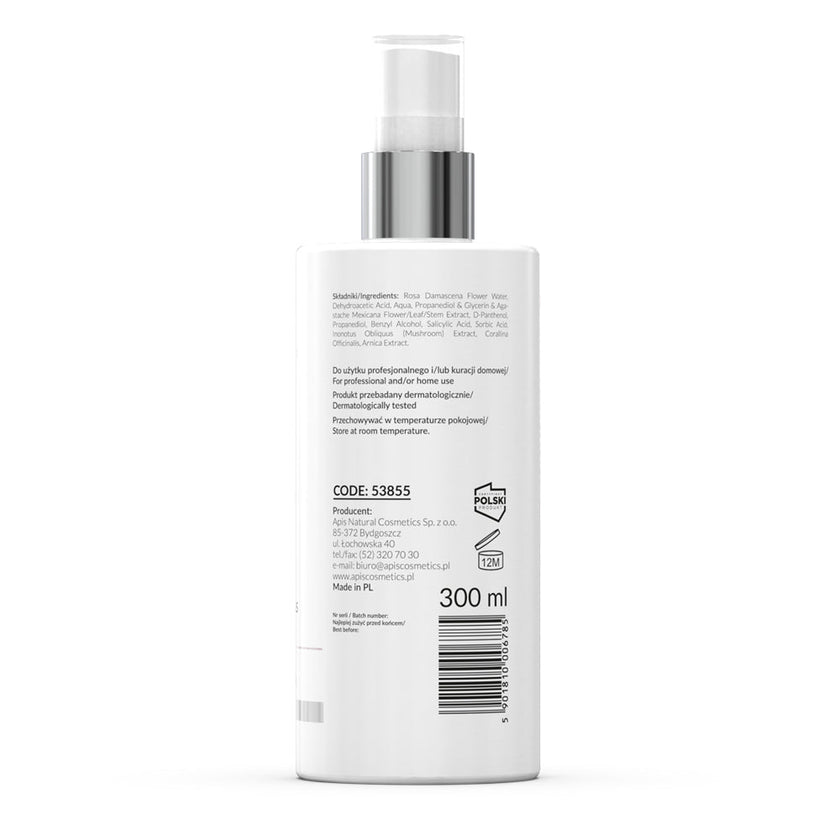 Apis Rosacea-Stop Soothing Damascus Rose Hydrolate | 300ml Apis Natural Cosmetics UK
