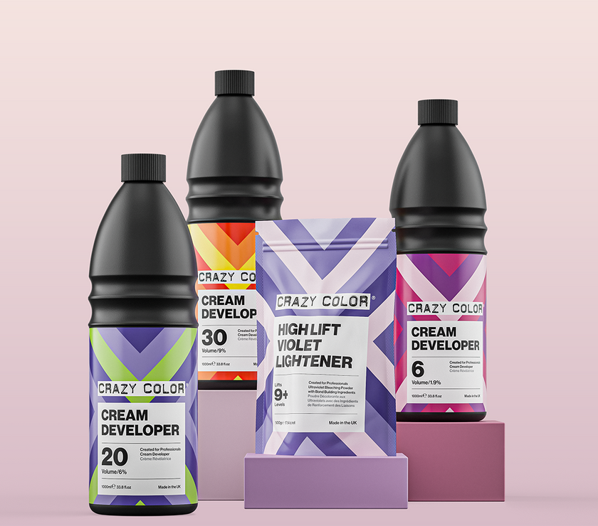 Crazy Color Cream Developer 1000ml