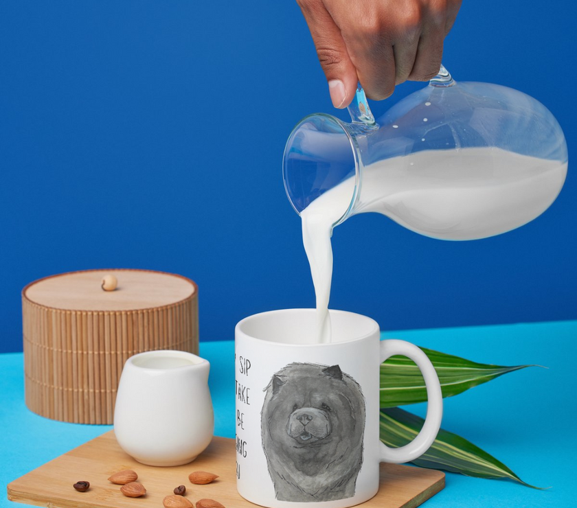 Blue Chow Chow Mug – Perfect for Dog Lovers and Coffee Enthusiasts!