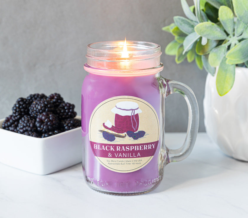 Black Raspberry & Vanilla Essentials® Candle
