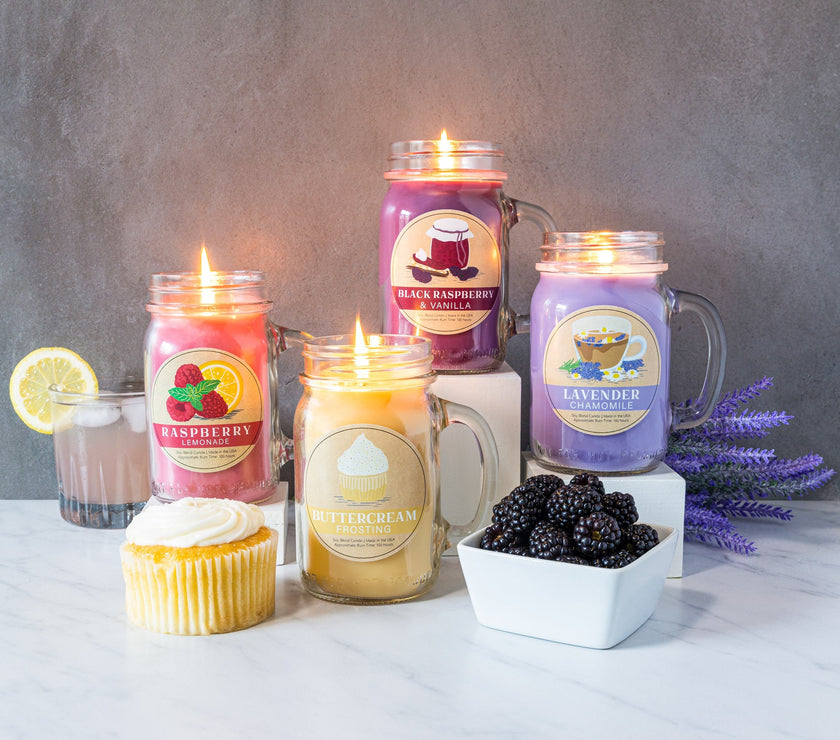 Lavender Chamomile Mason Candle