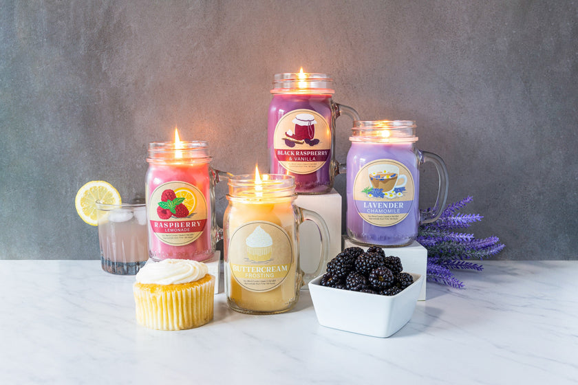 Lavender Chamomile Mini Mason Candle