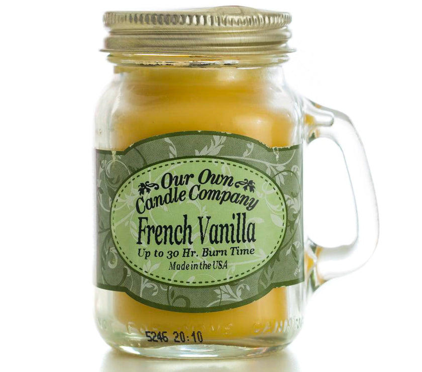 French Vanilla - 30Hr Mini Mason