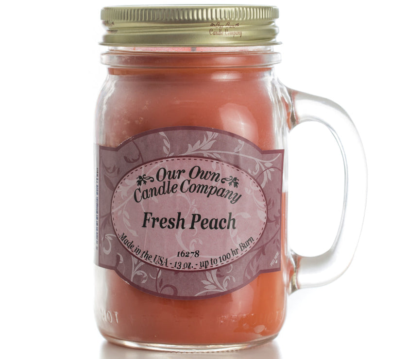 Fresh Peach  Classic Candle