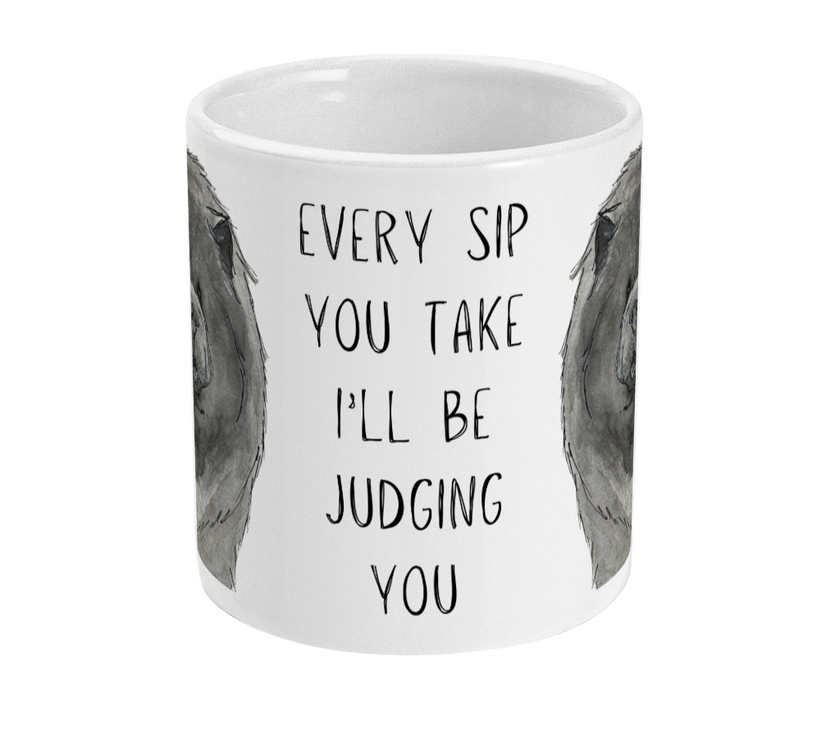 Blue Chow Chow Mug – Perfect for Dog Lovers and Coffee Enthusiasts!