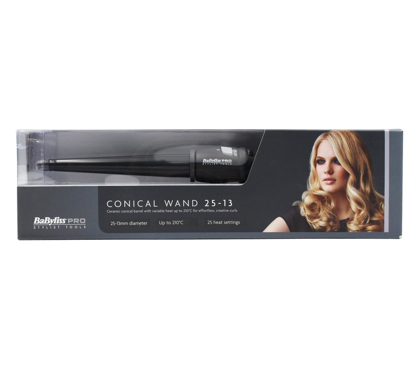 Babyliss Pro Conical Wand Black