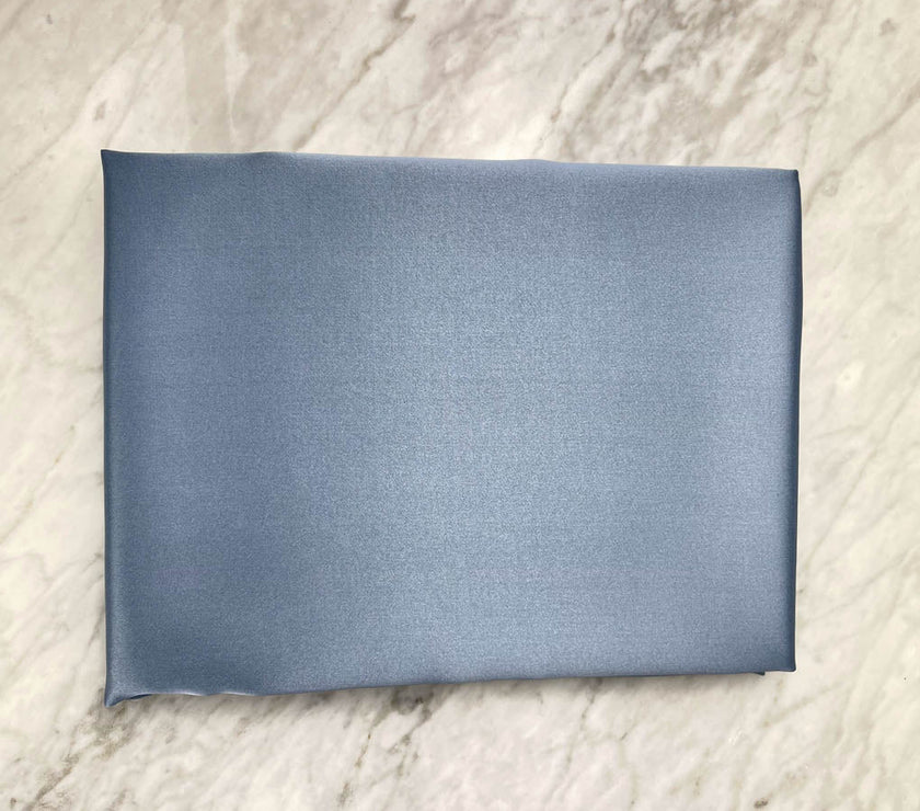Mystique Blue Silk Pillowcase - Standard