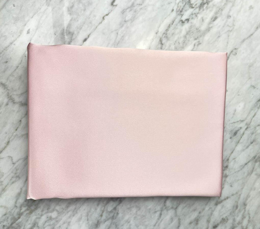 Pink Silk Pillowcase - Standard