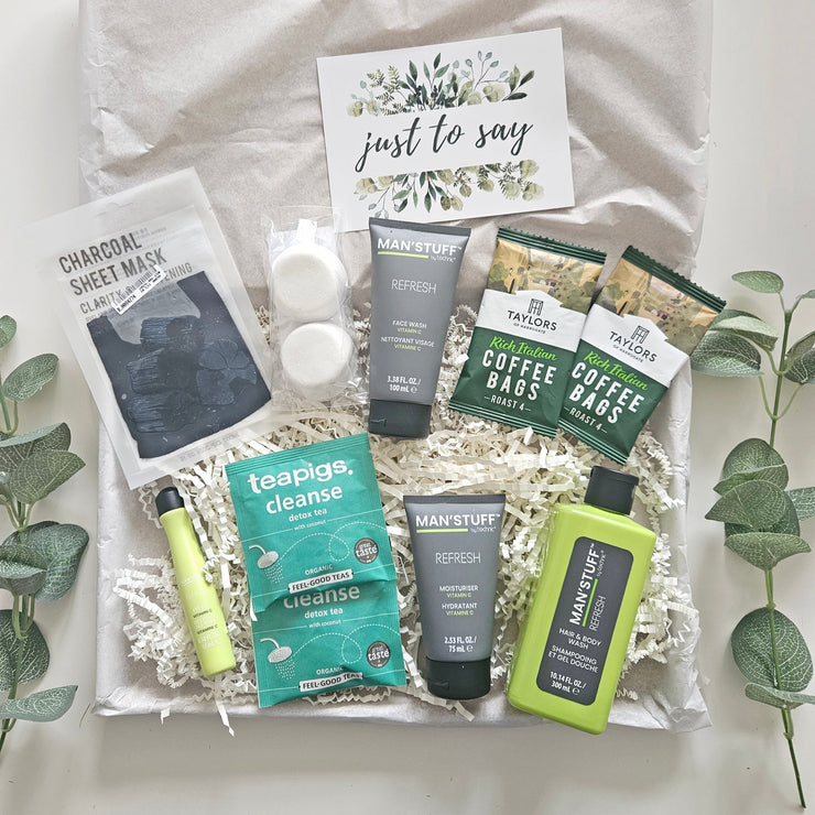 MENS PAMPER HAMPER | HAMPERS FOR MEN