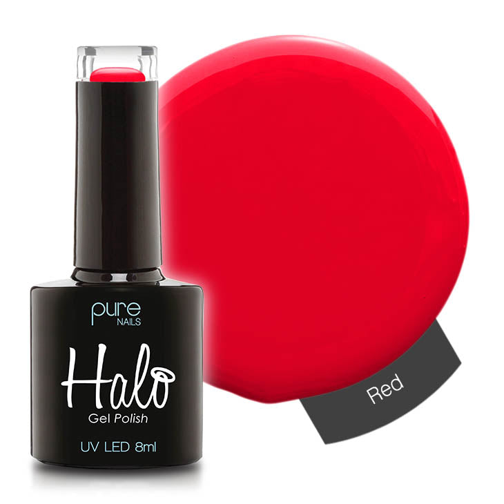 Gel Nail Polish Red 8ml