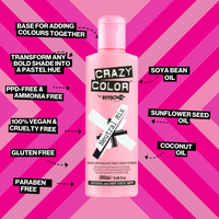 Crazy Color Semi-Permanent Cream Color 250ml