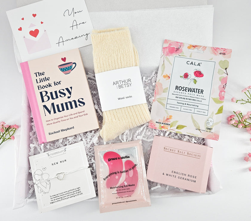 BUSY MUM ESSENTIALS | NEW MUM PAMPER HAMPER