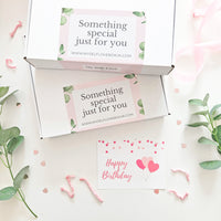 SOMETHING BLUE | BRIDE TO BE MINI LETTERBOX GIFT