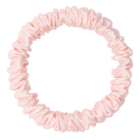 Pink Silk Scrunchie - Skinny