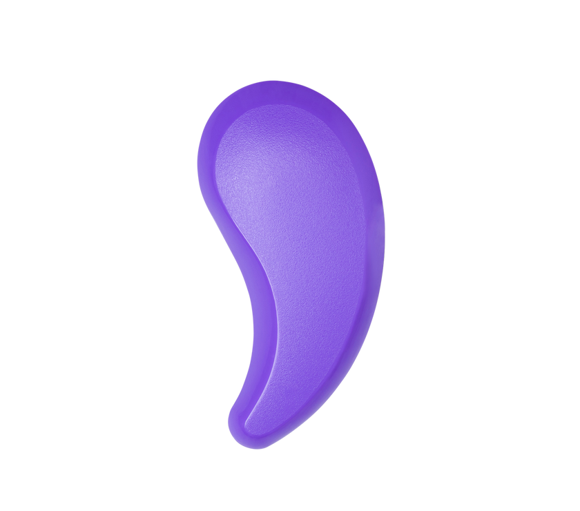 Rawr Detangling Hair Brush - Purple