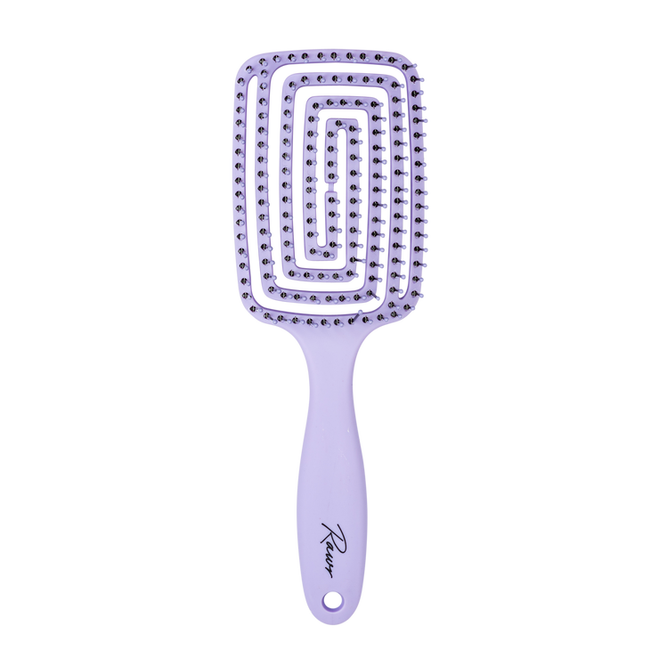 Rawr Maze Hair Brush - Purple