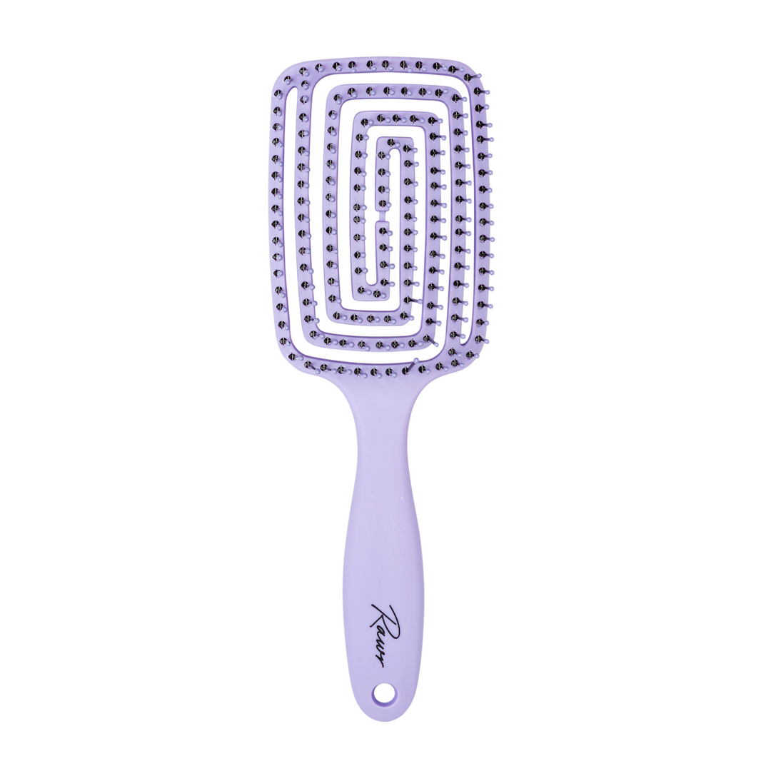 Rawr Maze Hair Brush - Purple