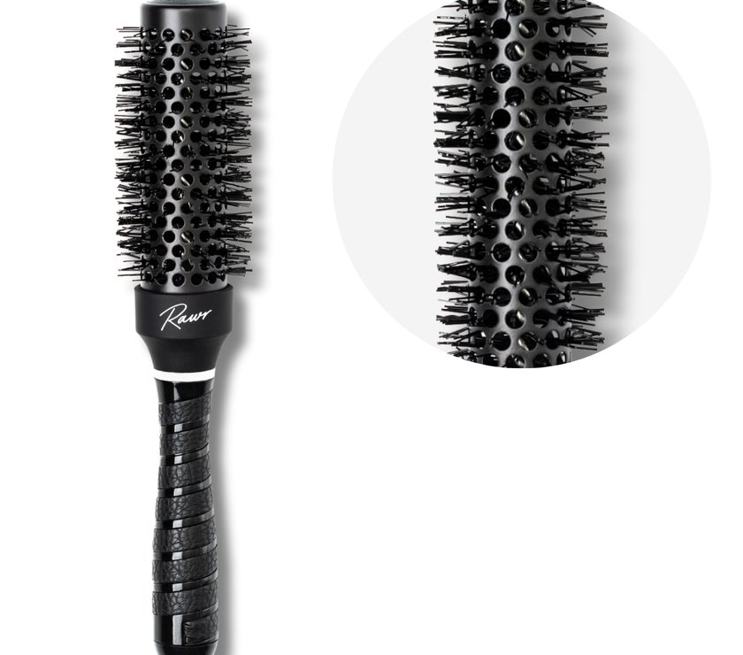 Rawr Ceramic Round Brush 32mm Black