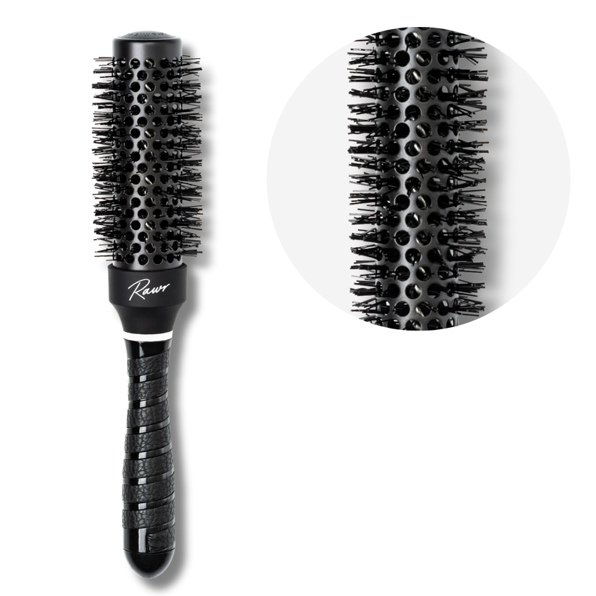 Rawr Ceramic Round Brush 32mm Black