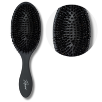 Rawr Boar Bristle Brush Black