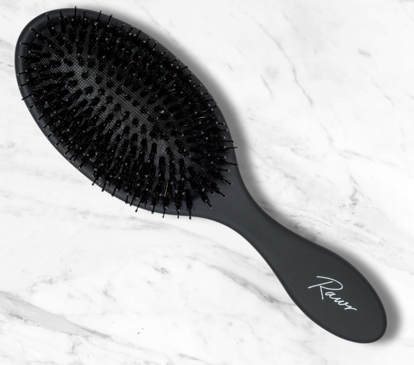 Rawr Boar Bristle Brush Black