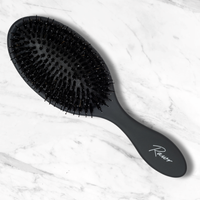 Rawr Boar Bristle Brush Black