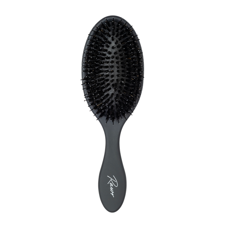 Rawr Boar Bristle Brush Black