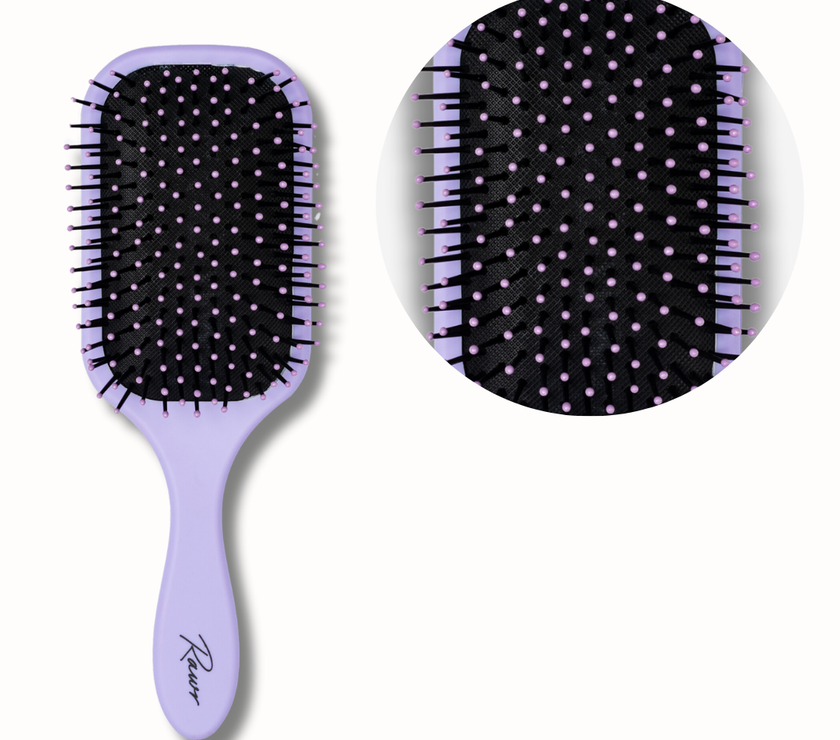 Rawr Paddle Brush - Purple