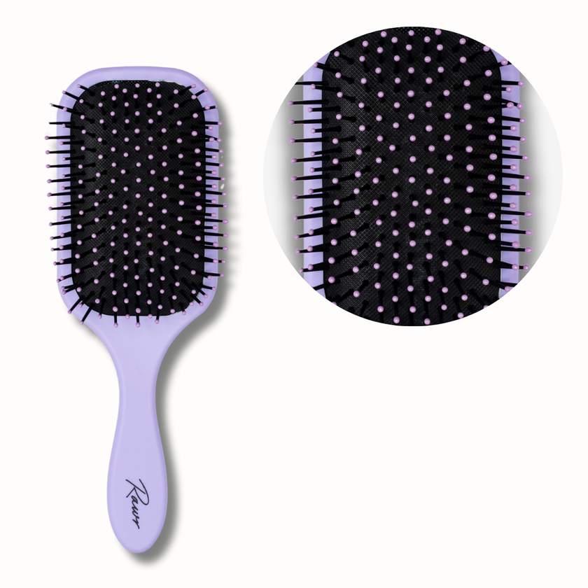 Rawr Paddle Brush - Purple