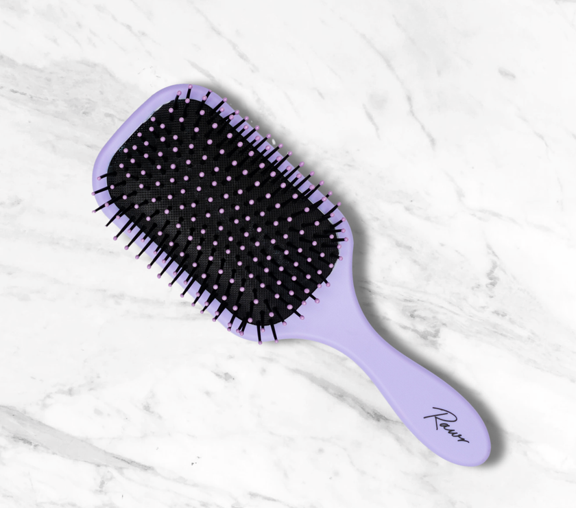 Rawr Paddle Brush - Purple