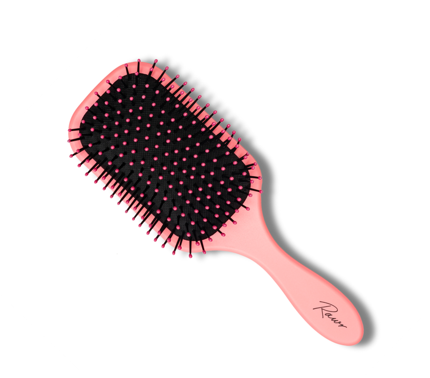 Rawr Paddle Brush - Pink