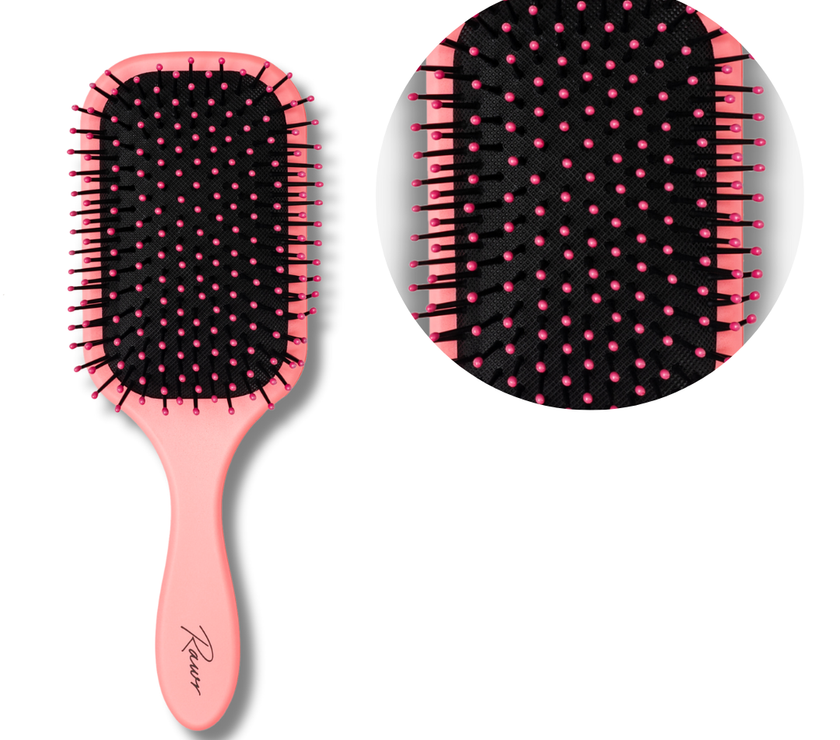 Rawr Paddle Brush - Pink
