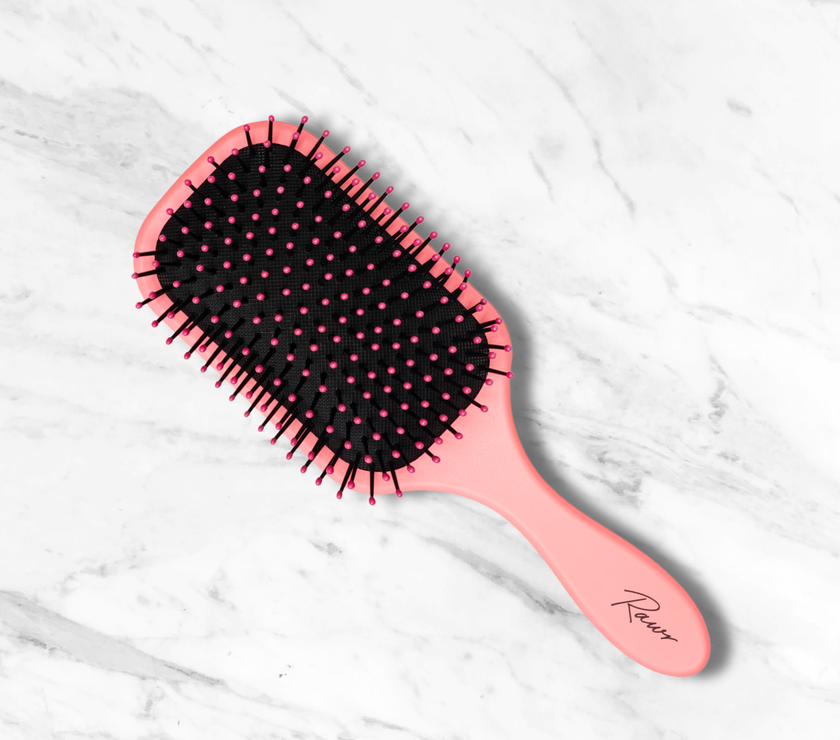 Rawr Paddle Brush - Pink