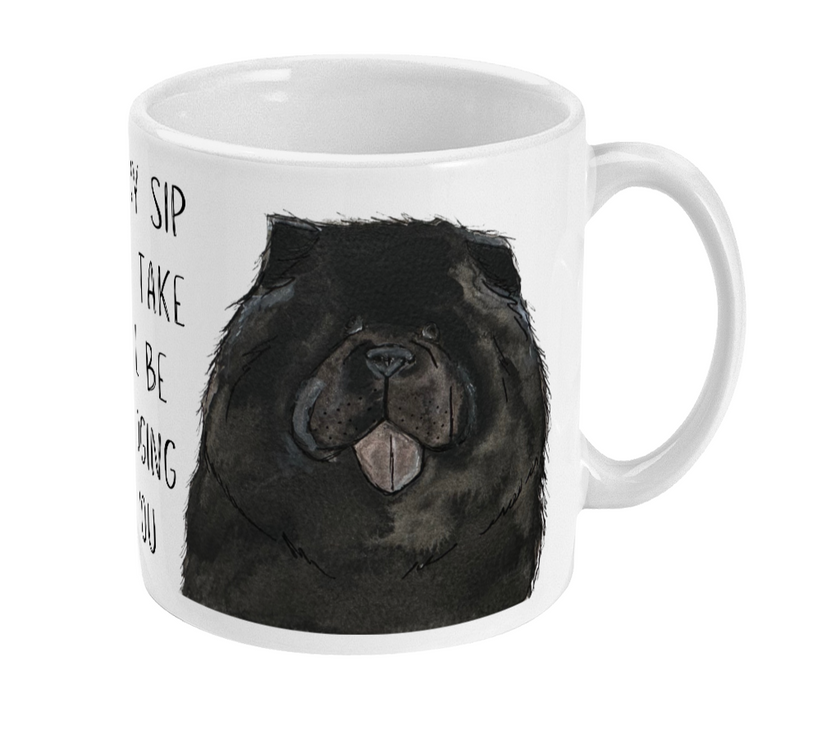 Black Chow Chow Mug – The Perfect Gift for Dog Lovers