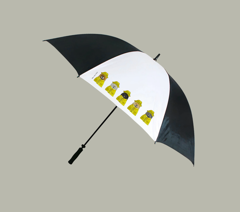 Chow’ing in the Rain: The Ultimate Chow Chow Golf Umbrella