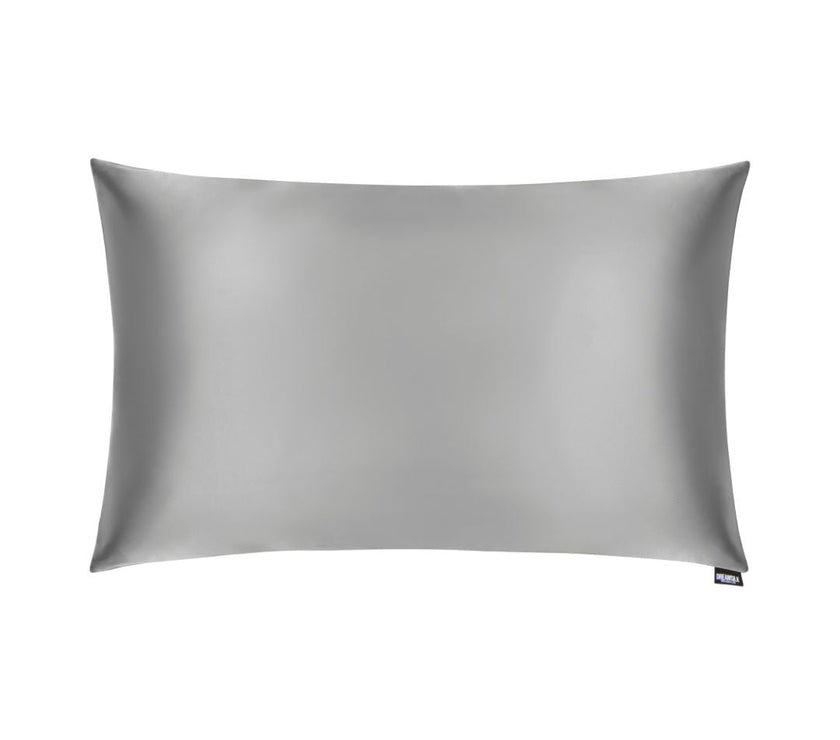 Silver Silk Pillowcase - Standard