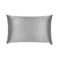 Silver Silk Pillowcase - Standard