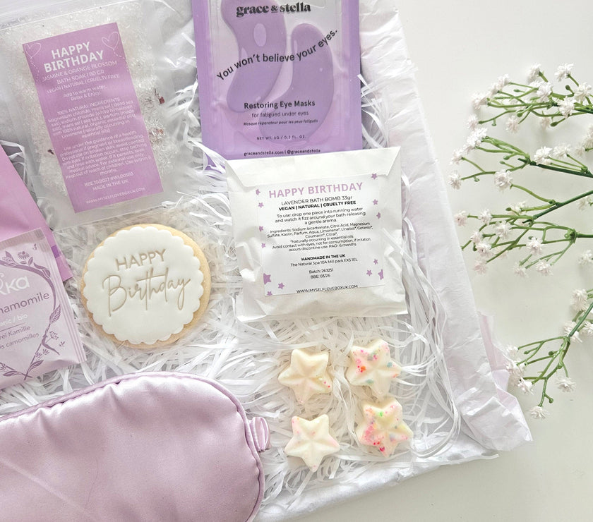 BIRTHDAY PAMPER BOX | LETTERBOX GIFTS