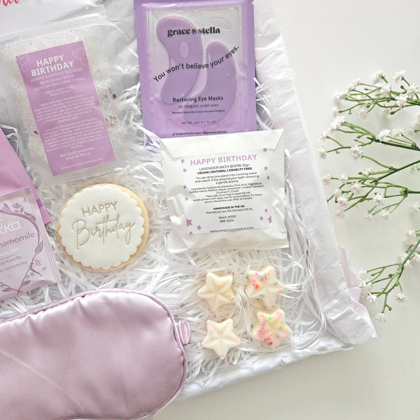 BIRTHDAY PAMPER BOX | LETTERBOX GIFTS
