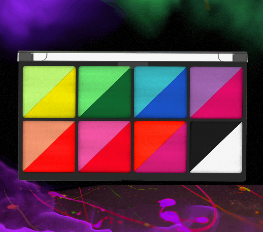 NEON Water Activated Liner Palette