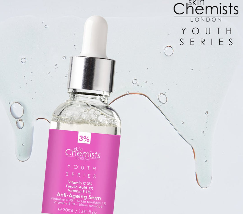 Anti-Ageing Serum Vitamin C 3%, Ferulic Acid 1%, Vitamin E 1% 30ml