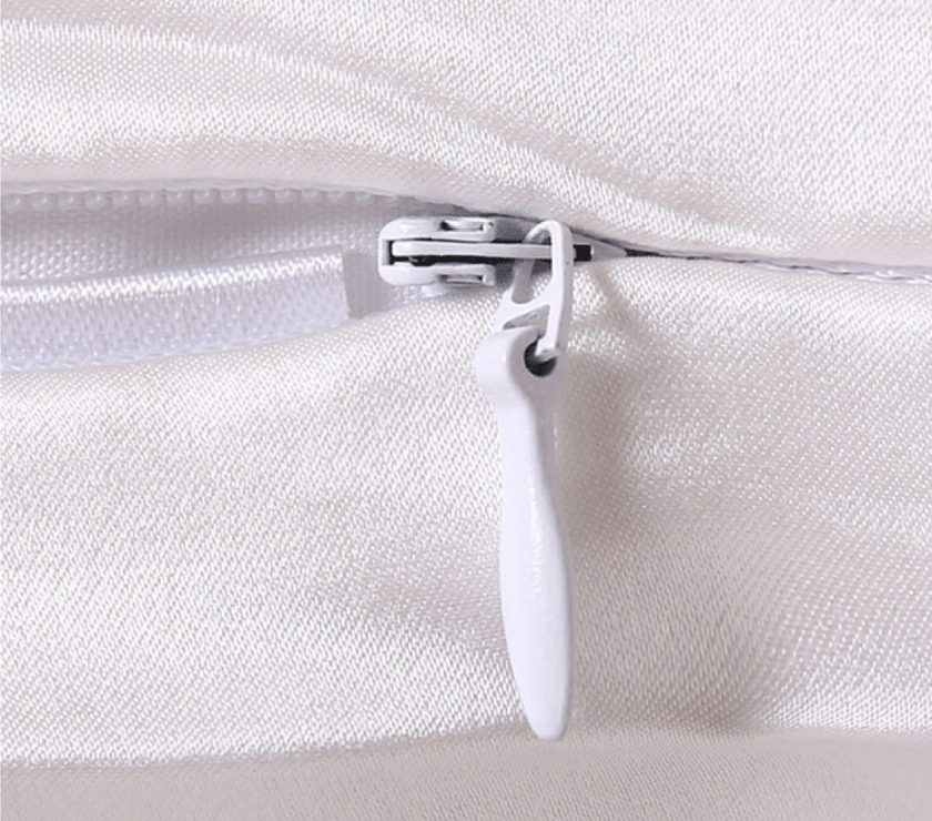 White Silk Pillowcase - Standard