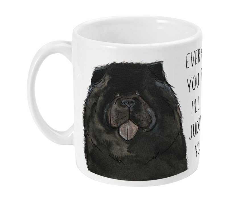 Black Chow Chow Mug – The Perfect Gift for Dog Lovers