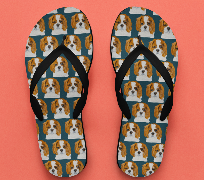 Pawse & Strut: Royal Flip Flops for Fancy Feet & Fluff Lovers