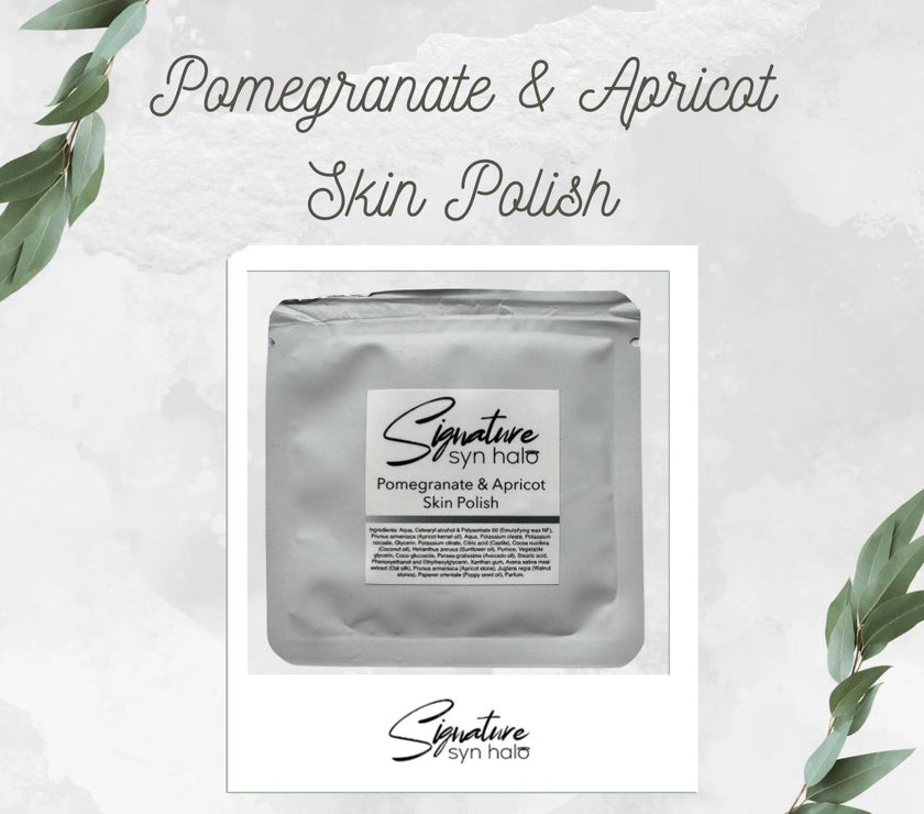Free: Sample Sachet - Pomegranate, Apricot Skin Polish - Signature Syn Halo