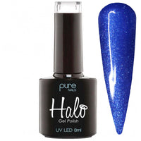 Gel Nail Polish Blue Shimmer 8ml